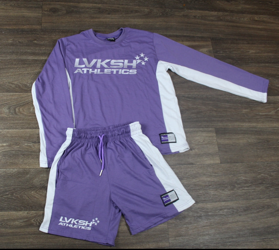 Purple/White Set