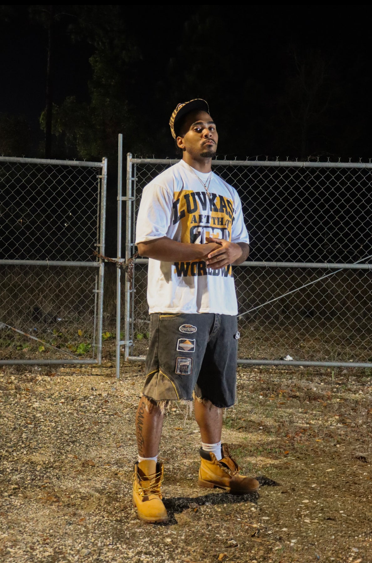 Orange “LuvKash Worldwide” Tee