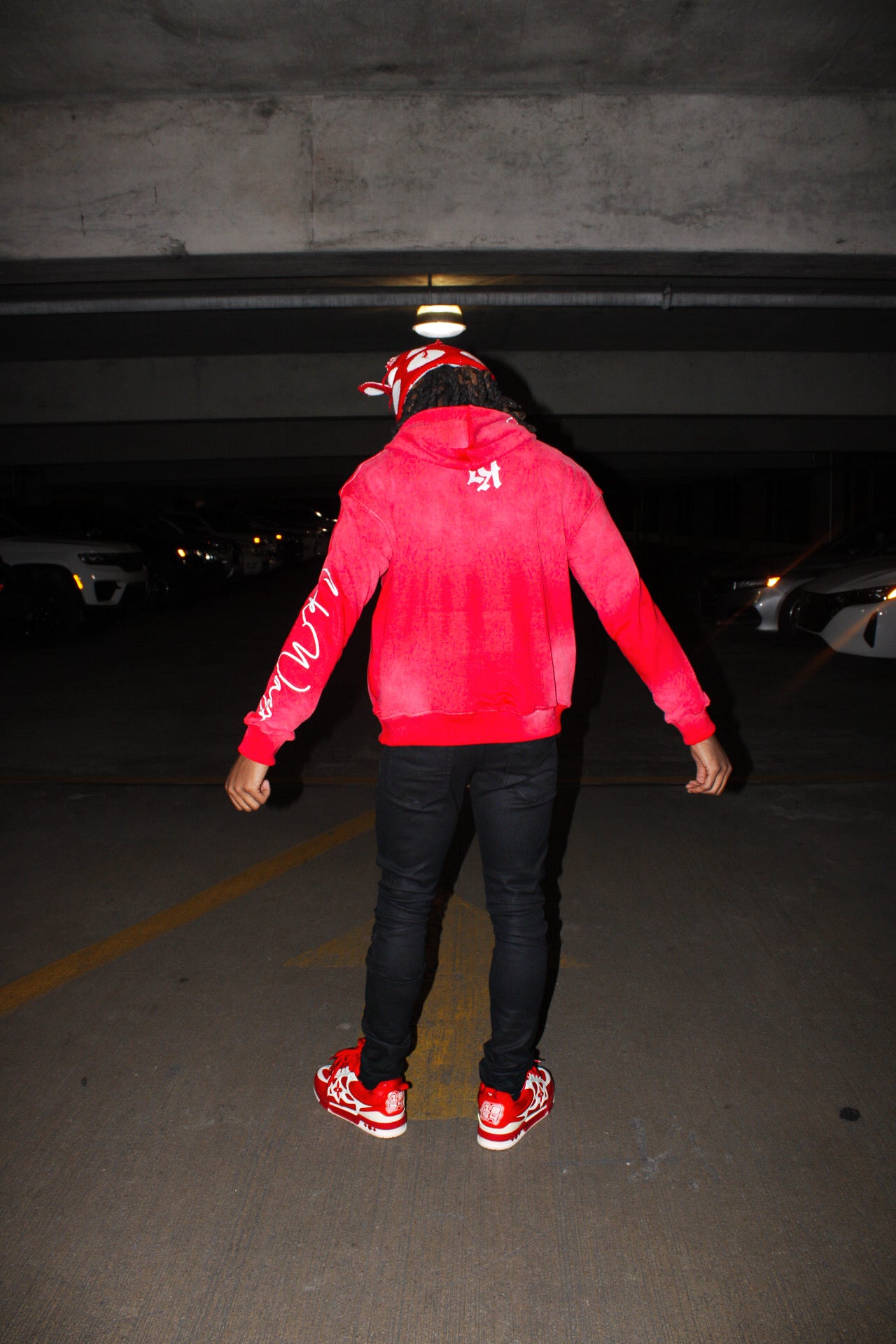 Red “Statement” Hoodie