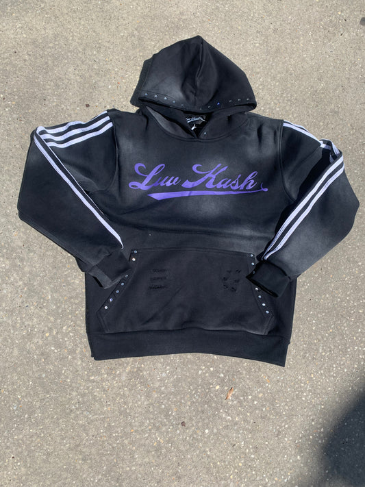 Purple  “LuvKash Swag” Hoodie