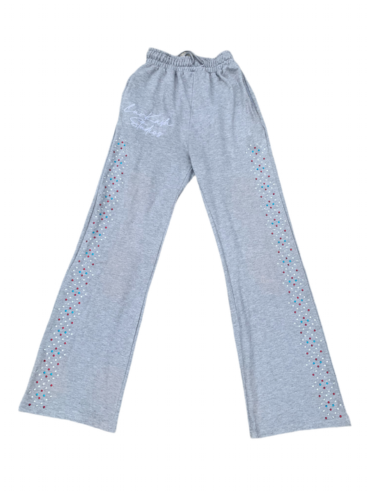 Grey  “LuvKash Studios” Sweats