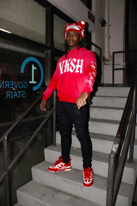 Red “Statement” Hoodie